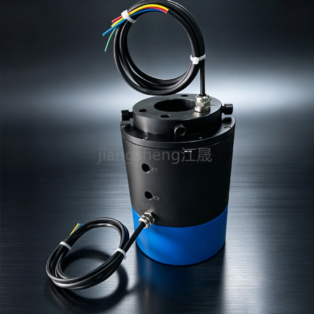 中空过孔100mm气电一体滑环